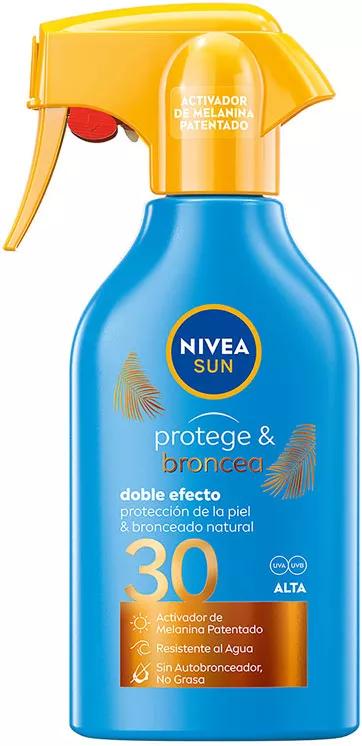 Spray solaire activateur de bronzage SPF 30 Nivea Sun 300ml