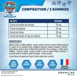 Granions Gummies Sommeil Pat Patrouille 60 gummies