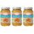 Babybio Traditional Menu Jar Vegetables with Trout 3x200 gr