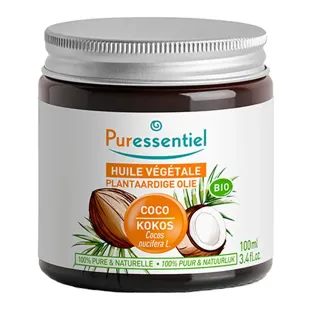 Olio vegetale di cocco biologico Puressentiel 100 ml