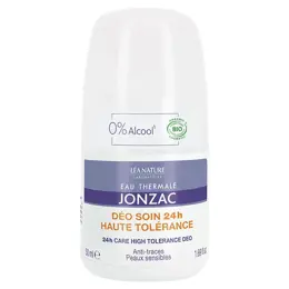 Eau Thermale Jonzac Déodorant Soin Hypoallergénique Roll-On Bio 50ml