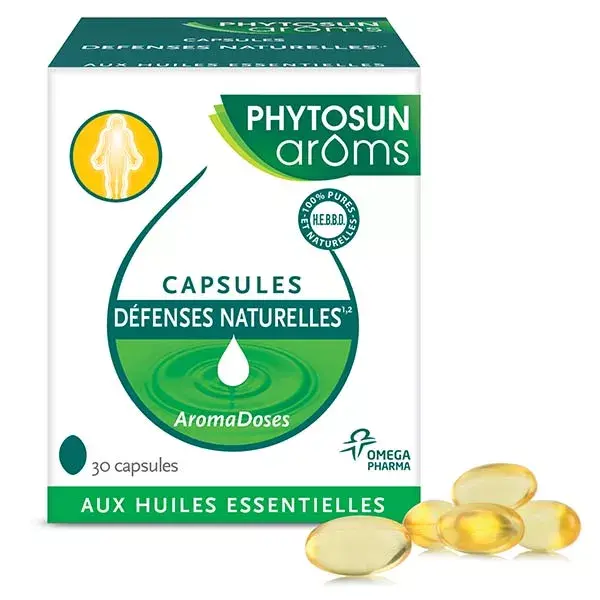 Defensas de Phytosun Aroms Aromadoses natural 30 cápsulas