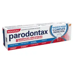 Parodontax Dentifrice Complete Protection Fraîcheur Intense Gencives 75ml