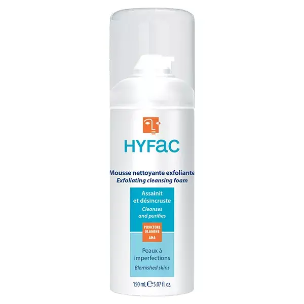 Hyfac espuma limpiadora para cara 150ml A.H.A.