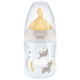 Biberão Nuk First Choice+ Látex com Controlo de Temperatura 0-6 meses 150 ml