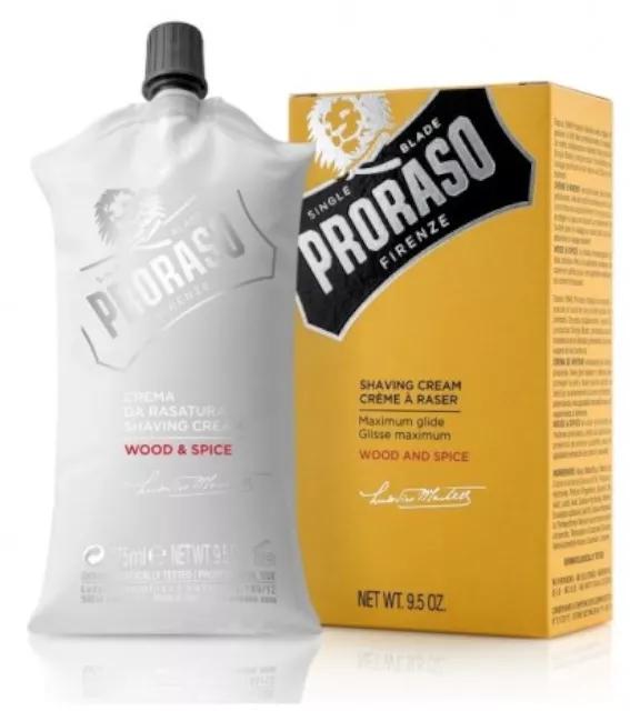 Proraso Creme de Barbear Madeira e Especiarias 275 ml