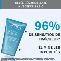 Uriage Gelée Fraiche Démaquillante Purifiante Peaux Normales à Mixtes 150ml