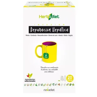noVadiet Herbodiet Liver Purification 20 Filters