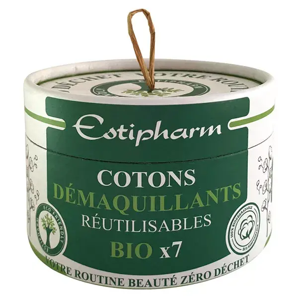 Estipharm Reusable Makeup Remover Cottons 7 units