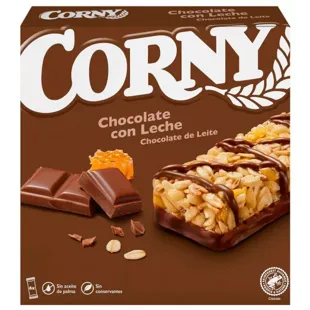 Corny Milk Chocolate Bar 6x25 gr