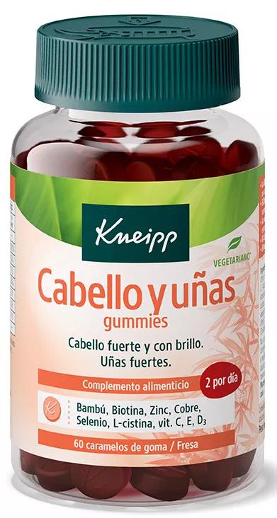 Kneipp Gummies Cabello y Uñas 60 uds