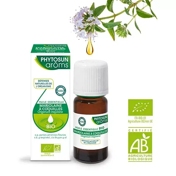 Phytosun Aroms olio che essenziale maggiorana ha gusci 5ml