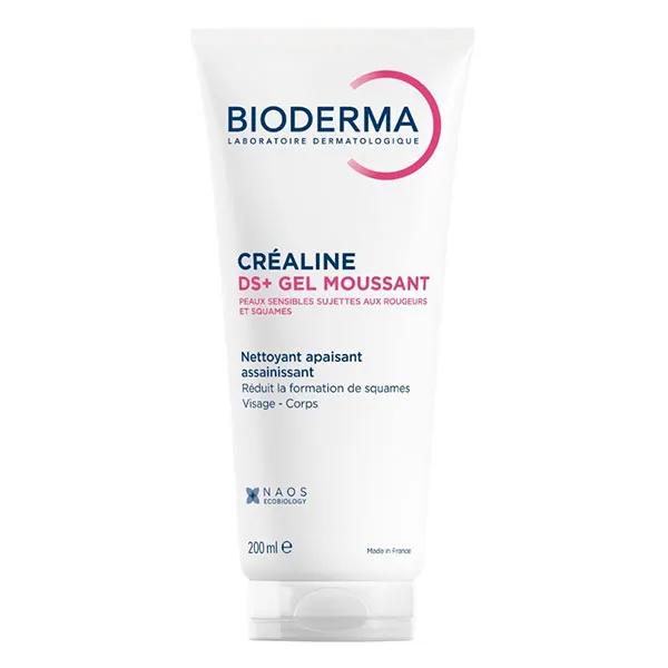 Bioderma Créaline DS+ Gel Moussant Apaisant Assainissant Peaux Sensibles 200ml