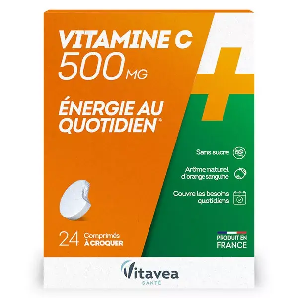 Nutrisanté vitamina C 500 mg compresse masticabili 24