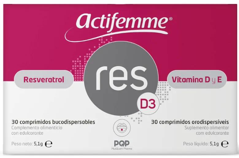 Actifemme RESD3 30 comprimés orodispersibles