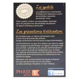 Protifast Entremet Hyperprotéiné Orange 7 sachets