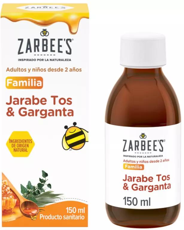 Zarbee's Jarabe Tos y Garganta Irritada con Miel Familiar 150 ml