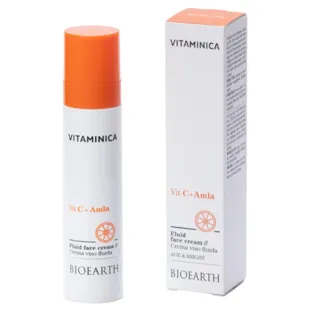 Bioearth Crema Facial Fluida Vitamina C y Amla 50 ml