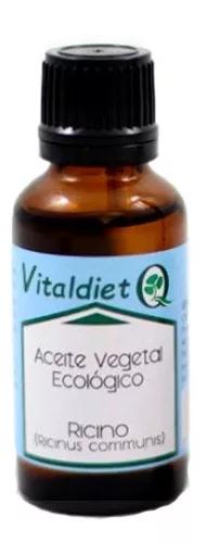 Vitaldiet Ricin Huile Végétale Bio 30 ml