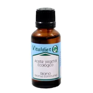 Vitaldiet Óleo Vegetal Orgânico de Rícino 30 ml