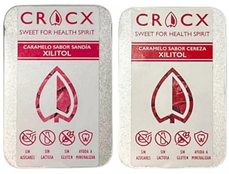 Cracx Kirschbonbons 2x35 gr + Wassermelonenbonbons 2x35 gr