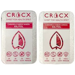 Cracx Cherry Candies 2x35 gr + Watermelon Candies 2x35 gr