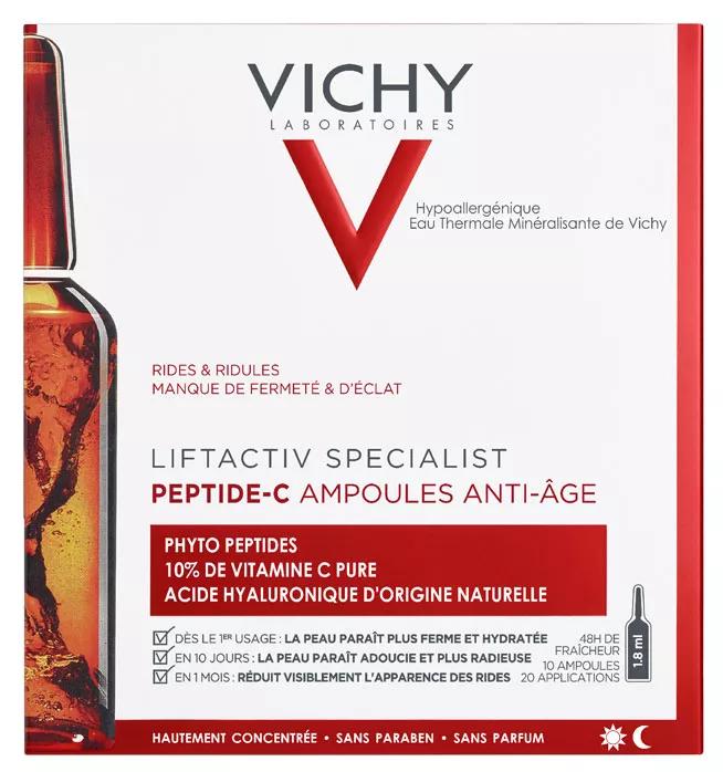 Vichy Liftactiv Ampollas Peptide-C Antiarrugas 10 uds