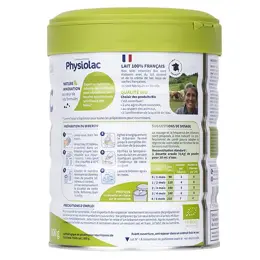 Physiolac Bio Lait 1er âge 800g