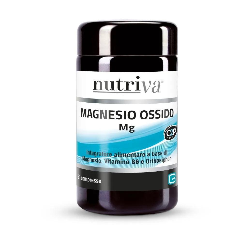 Nutriva Magnesio Ossido Integratore 50 Compresse