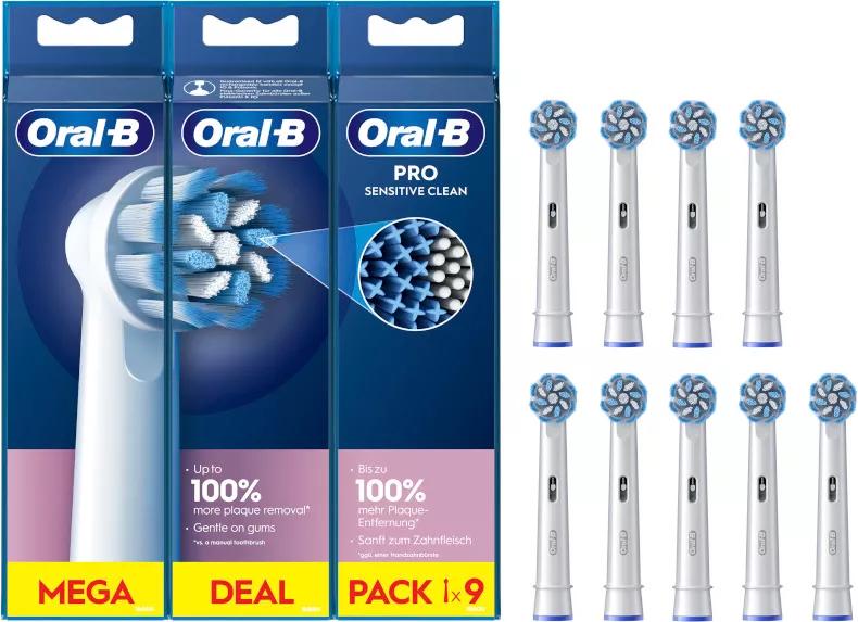 Recharges de brosses Oral-B Sensitive Clean 9 unités