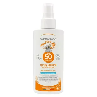 Alphanova Sun Spray Bio Bébé SPF 50 125ml