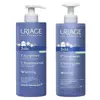 Uriage Bébé 1ère Eau Nettoyante Apaisante Visage Corps 500ml + Uriage Bébé 1er Lait Hydratant Visage Corps 500ml