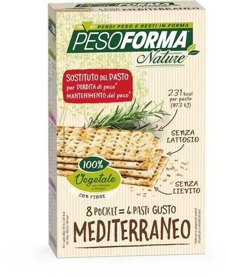 Pesoforma Nature Pasto Gusto Mediterraneo 4 Pasti 240 g