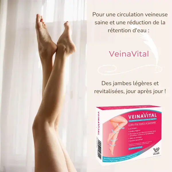 Veinavital lot de 3 mois de cure (90 gélules) 