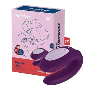 Satisfyer Double Joy Violet + Application gratuite