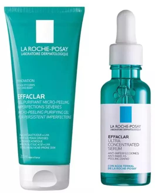 La Roche Posay Effaclar Nachtroutine für Akne bei Erwachsenen