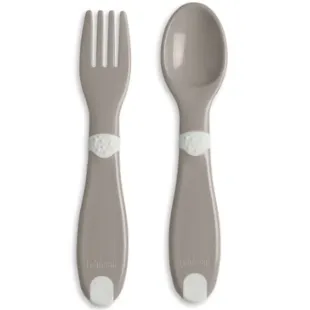 Chicco My First Cutlery Set Grey +12m