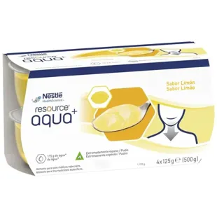 Resource Água Gelificada Limão 4x125 gr