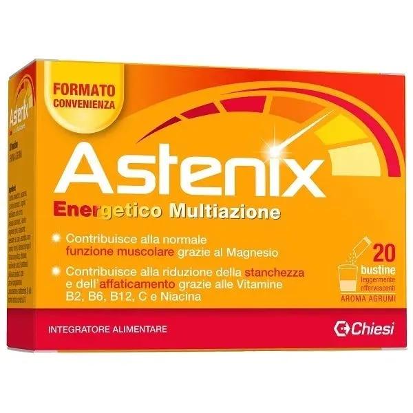 Astenix Integratore Energia e Vitalità 20 Bustine