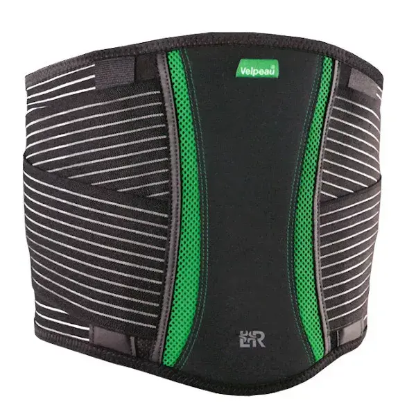 L & R Dorsamix 26cm belt lumbar T2 black-green Velpeau R2026 LPP