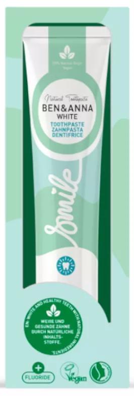 Ben&Anna Dentifrice Blanc au Fluor 75 ml