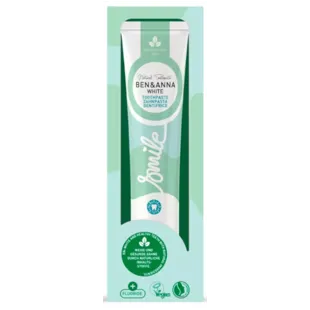 Ben&Anna White Toothpaste with Fluoride 75 ml