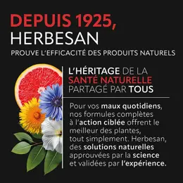 Herbesan Fatigue, Défense, Energie Complexe Boost - Cure de 30 jours