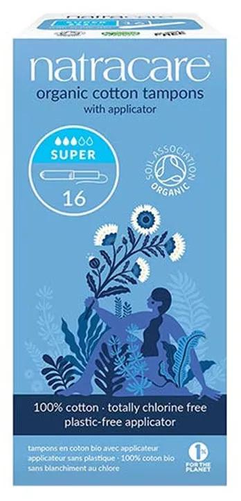 Natracare Super Tampon with Applicator 16 units