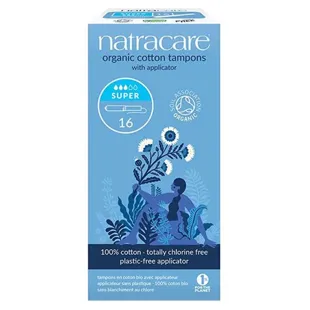 Natracare Super Tampon with Applicator 16 units