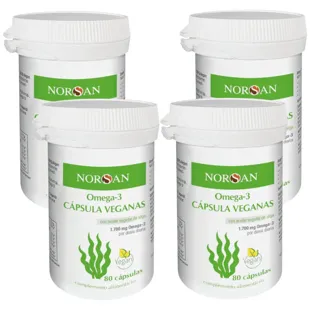 NORSAN Omega-3 VEGAN 4x80 Capsules