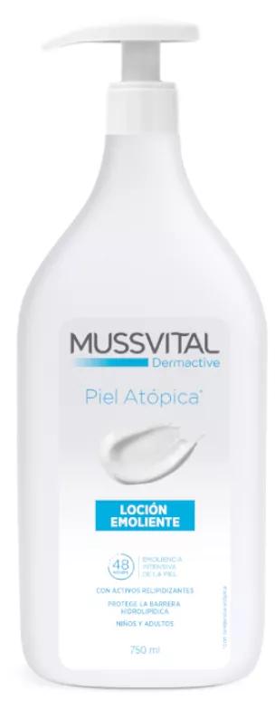 Mussvital Lotion Dermactive Emolliente Peau Atopique 750 ml