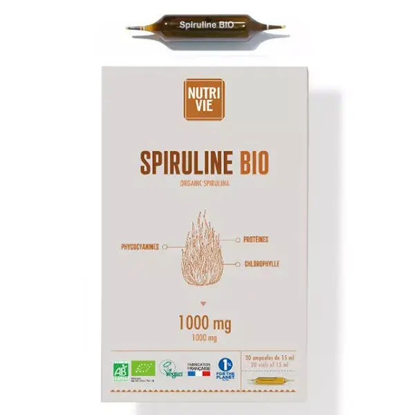 Nutrivie Espirulina Bio 20 ampollas