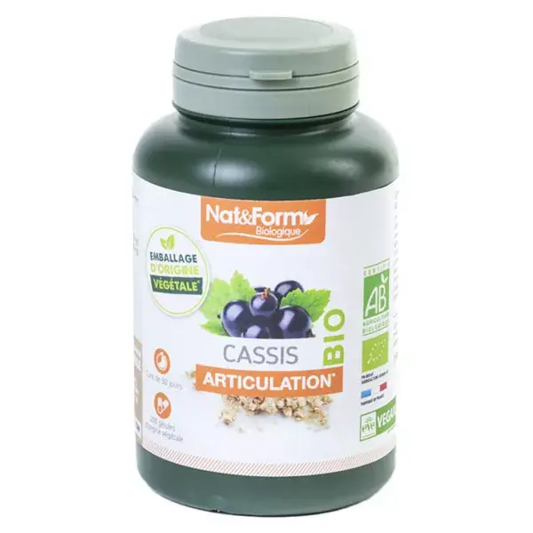 Nat & Form Bio Blackcurrant 200 vegetarian capsules