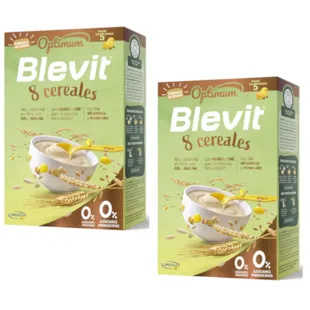 Blevit Optimum Porridge 8 Cereals +5m 2x250 gr